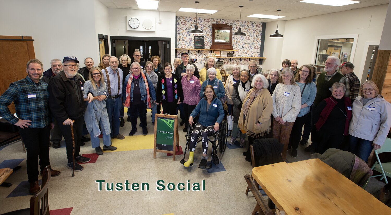 A recent gathering of Tusten Social’s Sage Sessions.